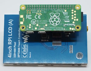 Abbildung 2: 4-Zoll-Display von Waveshare mit SPI.